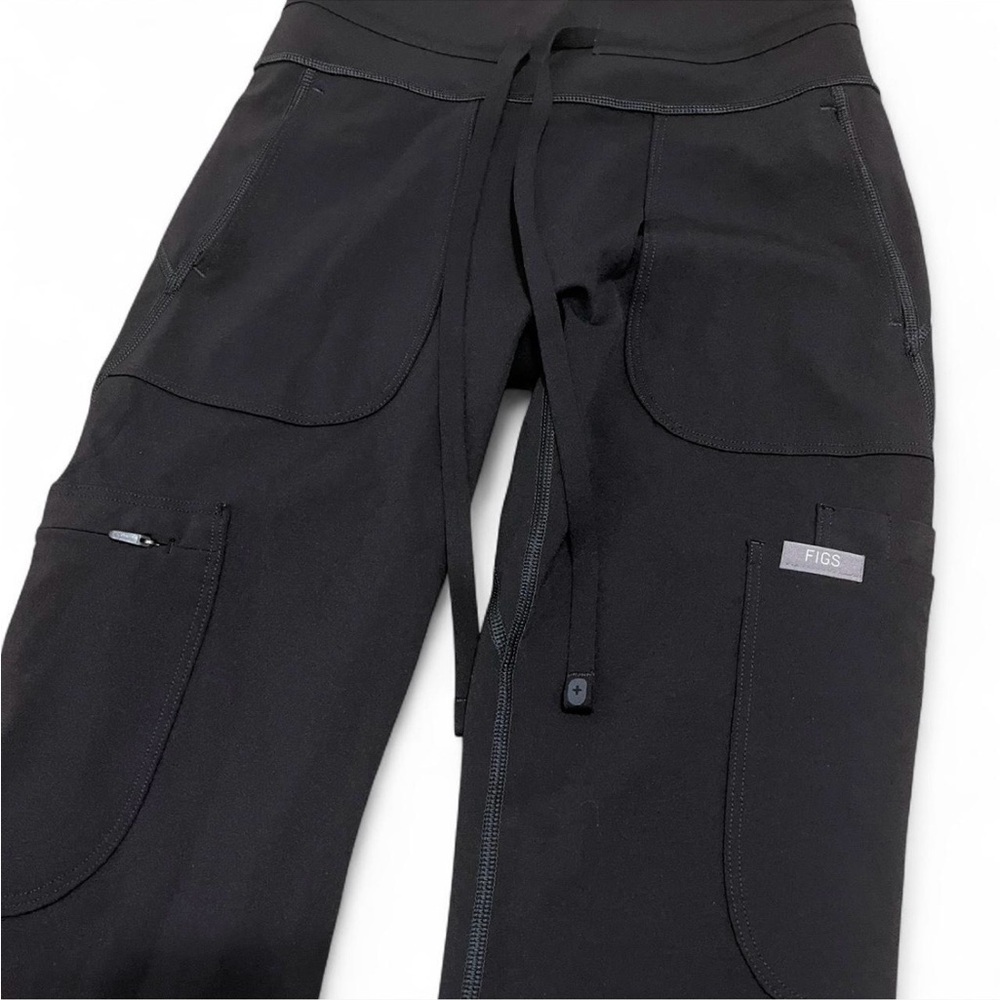 Figs Black Scrub Leggings